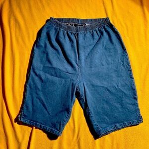 Men’s Denim Blue Shorts- approximately Medium
